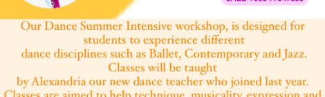 Exploring Dance Summer Intersive Workshop